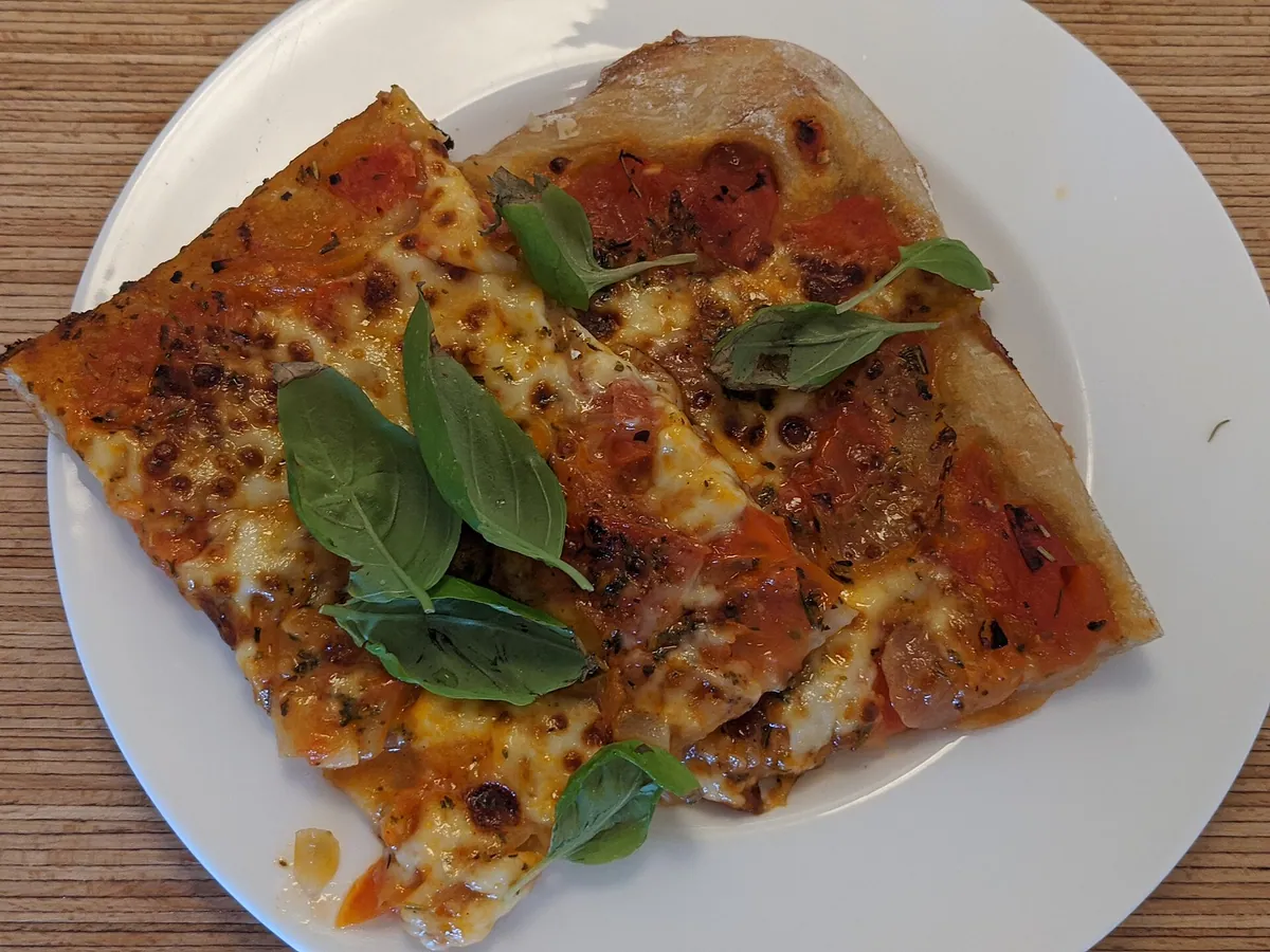 Pizza food typical of Pasta Hut